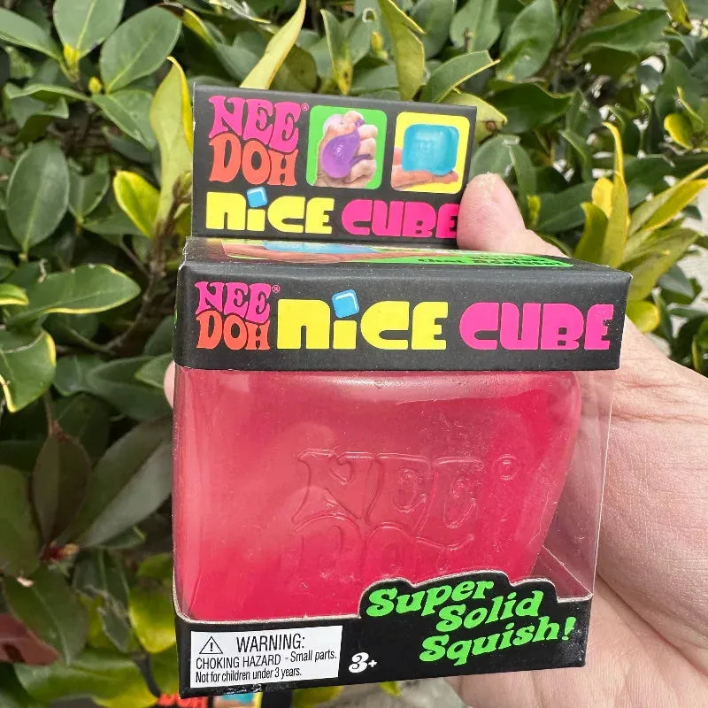 Cube Squishy Stress Ball - Slow Rise Fidget Toy