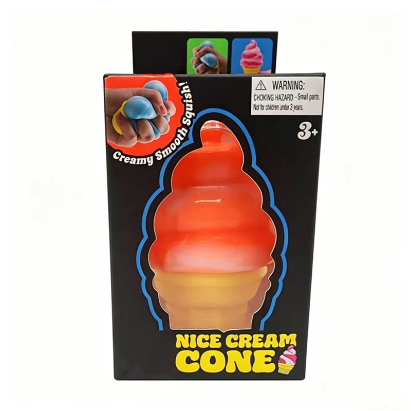 NeeDoh Nice Cream Cone — Squishy Fidget Toy