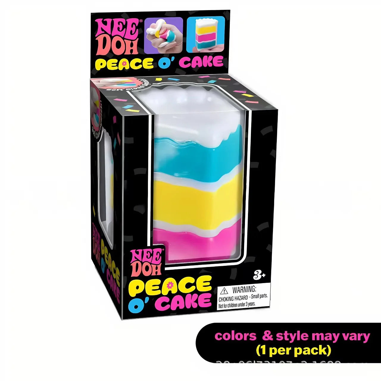 NeeDoh Peace O' Cake Squishy