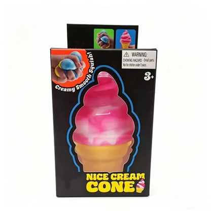 NeeDoh Nice Cream Cone — Squishy Fidget Toy